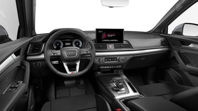 Audi Q5 55 TFSI e S edition Assistentiepakket Tour/Parking - Sportstoelen - Stoelverwarming - B&O - interieurvoorverwarming - Privacy glas - Optiekpakket zwart - Adaptieve Cruise Control - Buitenspiegels, elektrisch inklapbaar/automatisch dimmend -