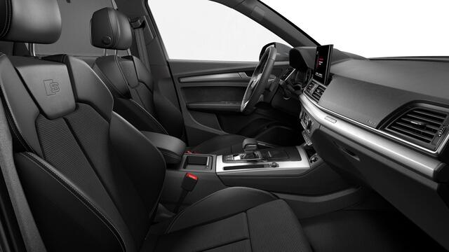 Audi Q5 55 TFSI e S edition Assistentiepakket Tour/Parking - Sportstoelen - Stoelverwarming - B&O - interieurvoorverwarming - Privacy glas - Optiekpakket zwart - Adaptieve Cruise Control - Buitenspiegels, elektrisch inklapbaar/automatisch dimmend -