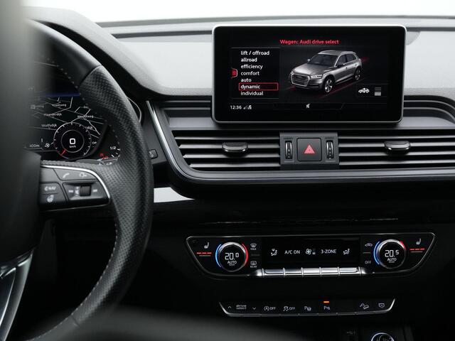 Audi Q5 2.0 TFSI 252 pk S-tronic quattro S-Line | Panoramadak | Trekhaak | Luchtvering | Leder | Matrix LED | Elektr. verstelbare voorstoelen