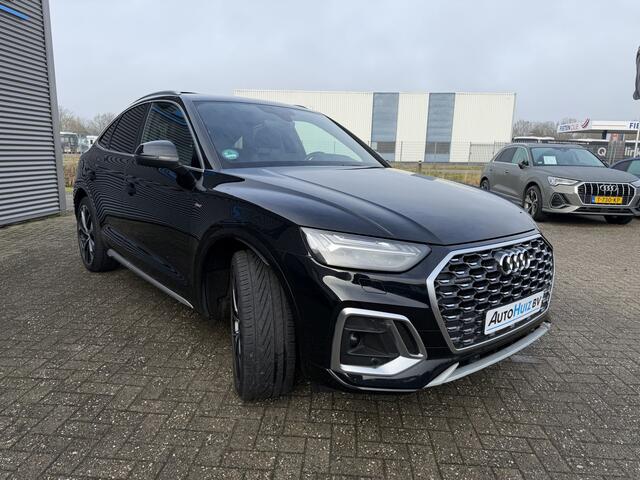 Audi Q5 Sportback 55 TFSI e S Line Luchtvering Trekhaak Panoramadak Achteruitrijcamera 21 Inch DAB Keyless Entry