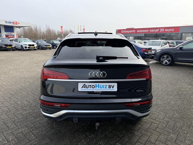 Audi Q5 Sportback 55 TFSI e S Line Luchtvering Trekhaak Panoramadak Achteruitrijcamera 21 Inch DAB Keyless Entry