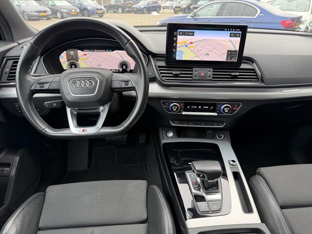 Audi Q5 Sportback 55 TFSI e S Line Luchtvering Trekhaak Panoramadak Achteruitrijcamera 21 Inch DAB Keyless Entry
