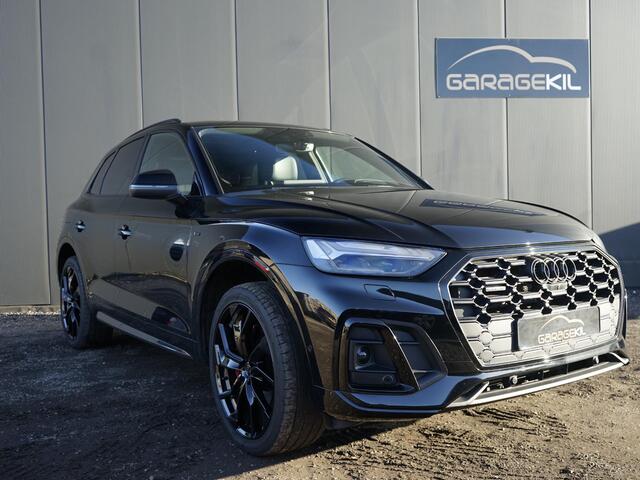 Audi Q5 55 TFSI e S edition One Carbon Ext. delen / 3x S-Line / Rode remkl. / 360 camera / Blackstyle / 21'' LM velgen Audi Sport / Matrix / Head-Up / Trekhaak