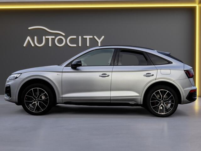 Audi Q5 Sportback 55 TFSI e quattro S line Pano l B & O l Trekhaak l Leder l VOL O