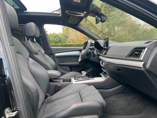 Audi Q5 55 TFSI-E 367 PK S-LINE QUATTRO B-O LUCHTVERING PANO 21â³ BLACK