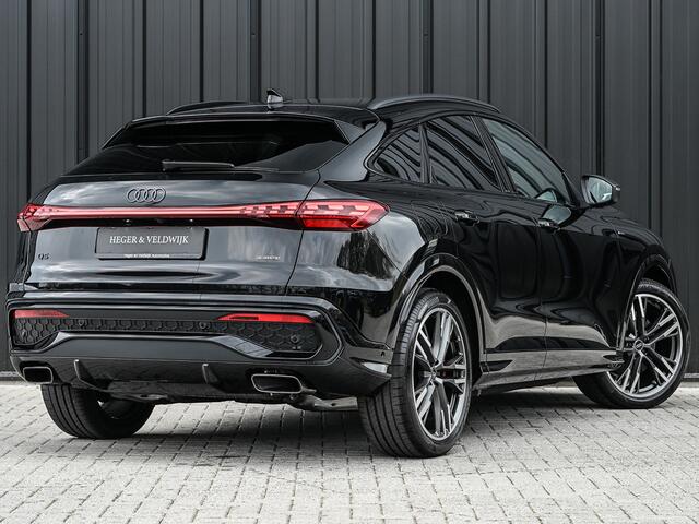 Audi Q5 Sportback 2.0 TFSI e-hybrid quattro S edition Competition | Luchtvering | S-Seats | Panorama dak | Trekhaak | Digital Oled | Adaptive Cruise | Tech Plus | 360 Camera | Memory | Ambiance interieur