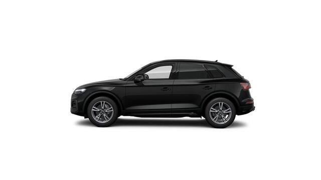 Audi Q5 55 TFSI e S edition | Trekhaak | Luchtvering | Pano | Optiekzwart | Oled | B&O | 21 Inch | Matrix | Achteruitrijcamera |