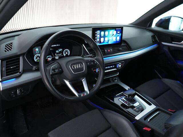 Audi Q5 50 TFSI e S edition |S line|matrix LED|ACC|virtual cockpit|elek. trekhaakl|22" lichtmetalen velgen|stoelverwarming voor & achter|stuurverwarming|achteruitrijcamera|carplay|dodehoekassistent|