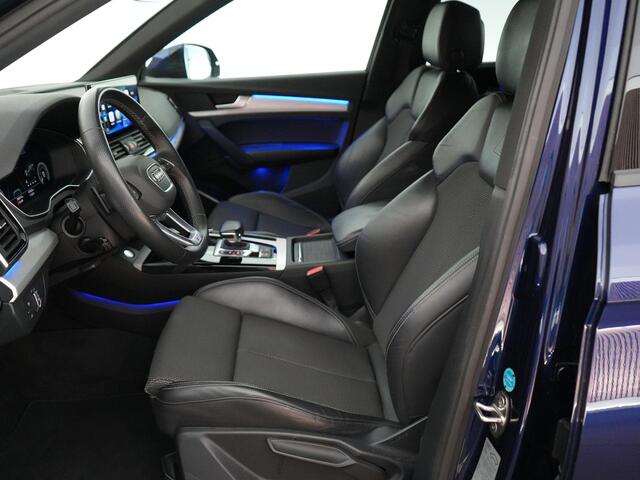 Audi Q5 50 TFSI e S edition |S line|matrix LED|ACC|virtual cockpit|elek. trekhaakl|22" lichtmetalen velgen|stoelverwarming voor & achter|stuurverwarming|achteruitrijcamera|carplay|dodehoekassistent|