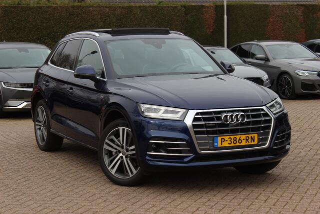 Audi Q5 2.0 TFSI quattro Launch Edition / Trekhaak / Panoramadak / 360Camera / Head-up / Keyless / B&O 3D / Standkachel / 20'' / Matrix LED / Elektr. stoelen / Stoelverwarming 4x / Dodehoek / DAB / ACC