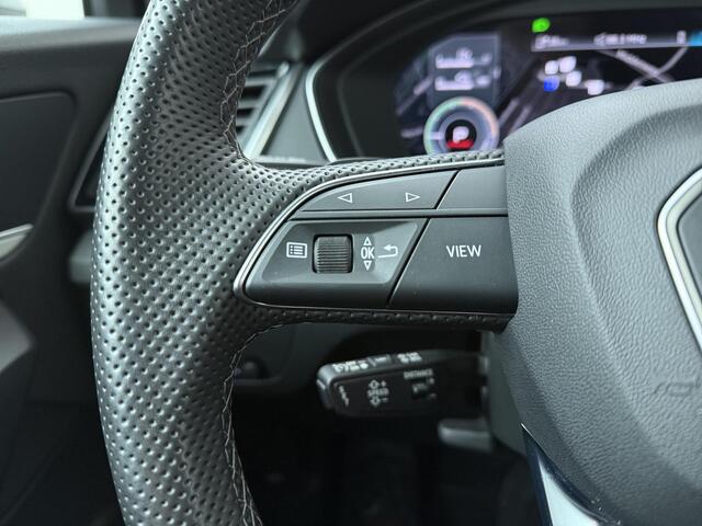 Audi Q5 50 TFSI e S edition | 299 PK | SoH 100% | Adaptive cruise control | Dodehoek detectie | Climate control | S line | Achteruitrijcamera |