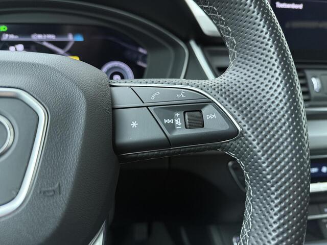 Audi Q5 50 TFSI e S edition | 299 PK | SoH 100% | Adaptive cruise control | Dodehoek detectie | Climate control | S line | Achteruitrijcamera |