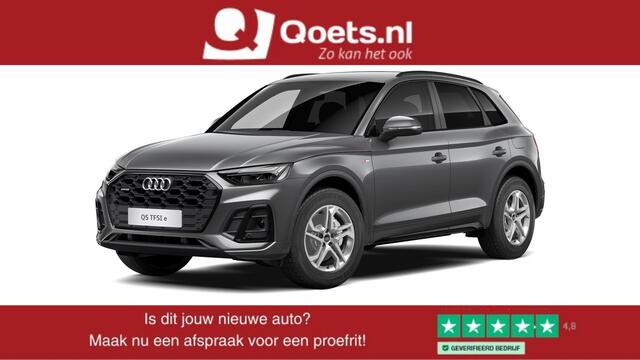 Audi Q5 55 TFSI e quattro Competition Optiekpakket zwart - Zonwering - Comfort interieurvoorverwarming - Achterbank plus - Sportstoelen - Stoelverwarming - Assistentiepakket City - Cruise Control - Achteruitrijcamera -