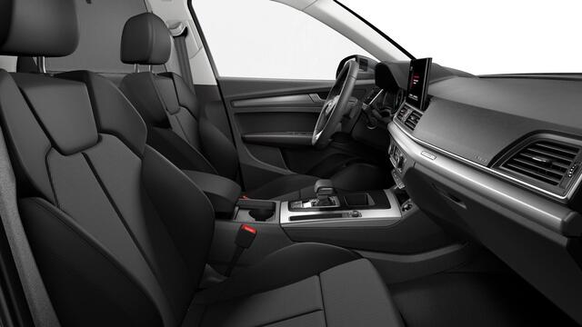 Audi Q5 55 TFSI e quattro Competition Optiekpakket zwart - Zonwering - Comfort interieurvoorverwarming - Achterbank plus - Sportstoelen - Stoelverwarming - Assistentiepakket City - Cruise Control - Achteruitrijcamera -