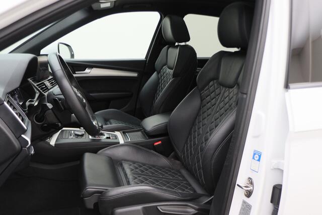 Audi Q5 55 TFSI e Quattro Plug-in Hybrid Competition S-Line Leer, Panoramadak, Cruise, Apple Carplay, Bluetooth, LED, Trekhaak, 21"