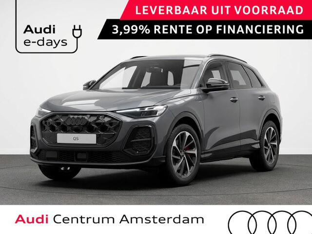 Audi Q5 S edition Competition e-hybrid 367 pk | B&O sound system | Glazen panoramadak | MMI Bijrijdersdisplay | Trekhaak elektrisch wegklapbaar |