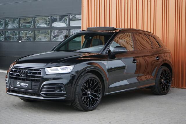 Audi Q5 55 TFSI e Competition 367PK Quattro Panodak S-Stoelen Luchtv. Trekhaak Head up B&O VOL!