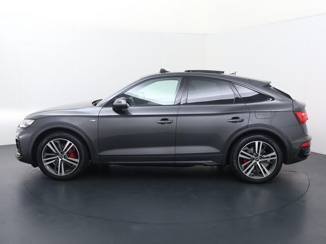Audi Q5 Sportback 55 TFSI e S edition | 367 PK | Automaat | SoH 92% | Multifunctioneel stuurwiel | Adaptive Cruisecontrol | Stoelverwarming | Panoramadak |