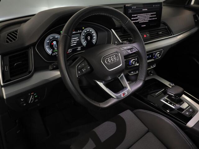 Audi Q5 Sportback 50 TFSI e S edition 299 pk S-tronic | SOH 100% | Navigatie | Panoramadak | Parkeersensoren | Achteruitrijcamera | S-Line |
