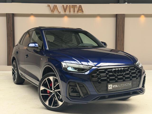 Audi Q5 50 TFSI e S edition Pano|Matrix|Camera|Trekhaak|Dodehoekdetectie| Inclusief 12 maanden garantie en onderhoudsbeurt