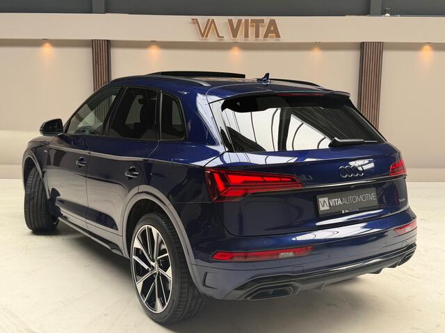 Audi Q5 50 TFSI e S edition Pano|Matrix|Camera|Trekhaak|Dodehoekdetectie| Inclusief 12 maanden garantie en onderhoudsbeurt