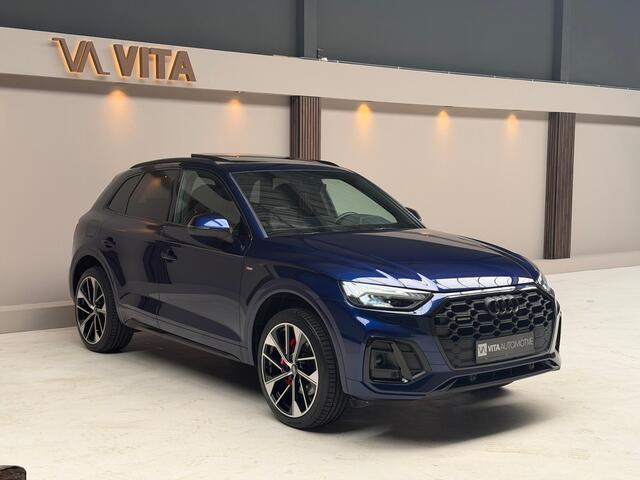 Audi Q5 50 TFSI e S edition Pano|Matrix|Camera|Trekhaak|Dodehoekdetectie| Inclusief 12 maanden garantie en onderhoudsbeurt