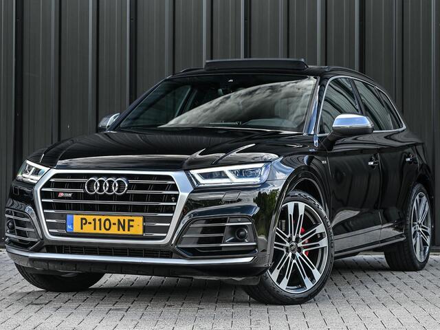 Audi Q5 3.0 TFSI SQ5 quattro Pro Line Plus | Stoelverwarming | Stoelverkoeling | Panoramadak | Head-up | Camera | B&O | Carbon inleg | Stuurverwarming | Elektrisch verst. stuur