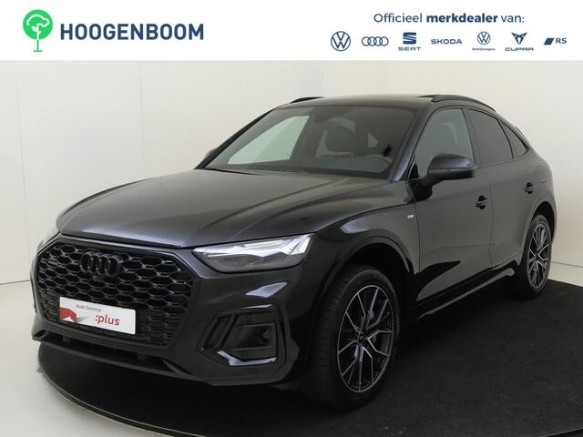 Audi Q5 Sportback 55 TFSI e S edition Competition | SoH 91% | Panoramadak | Trekhaak | LED matrix verlichting | Achteruitrijcamera | Stoelverwarming | Navigatie Plus | 3-zone airco |