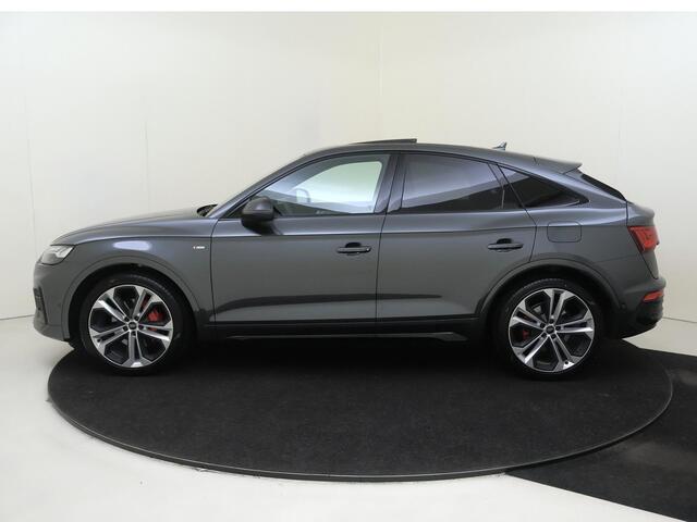Audi Q5 Sportback 55 TFSI e S edition Competition | SoH 96% | Panoramadak | Trekhaak | Luchtvering | Bang & Olufsen | Lederen bekleding 'Valcona' | 360 camera | Parkeerassistent |