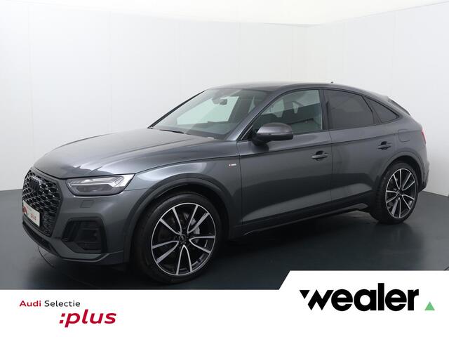 Audi Q5 Sportback 50 TFSI e S edition Competition | 299 PK | SoH 87% | Trekhaak | 360 graden camera | Matrix LED | S line | Luchtvering |