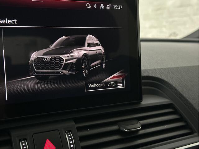 Audi Q5 50 TFSI e 300PK | Luchtvering | B&O Sound | Leder | Carbon | Sportstoelen | Carplay | 11-2022 | Zwarte Hemel | Standkachel | Stoelverwarming | 3-Zone Clima | Black-Optic | Zonwering | Virtual Cockpit | LED | Autom. Achterklep | Bovag Garantie |