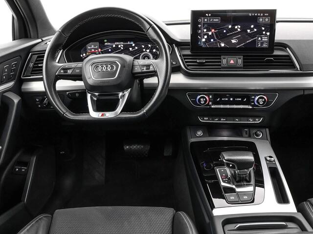 Audi Q5 Sportback 50 TFSIe 299pk S-Tronic S edition Competition · Panoramadak · Camera · Keyless · Elek. Stoelen + Geheugen Bestuurder · Elek. Achterklep · Apple/Android Car Play ·