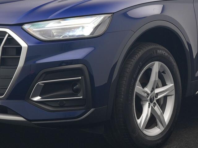 Audi Q5 50 TFSI e quattro Advanced edition PHEV 300pk Dealer O.H | Adaptive Cruise | Camera | BLIS | Apple Carplay | Alcantara Sportstoelen Verwarmd | Sfeerverlichting | Navigatie | Virtual | DAB | 18" L.M | Plug In Hybrid |