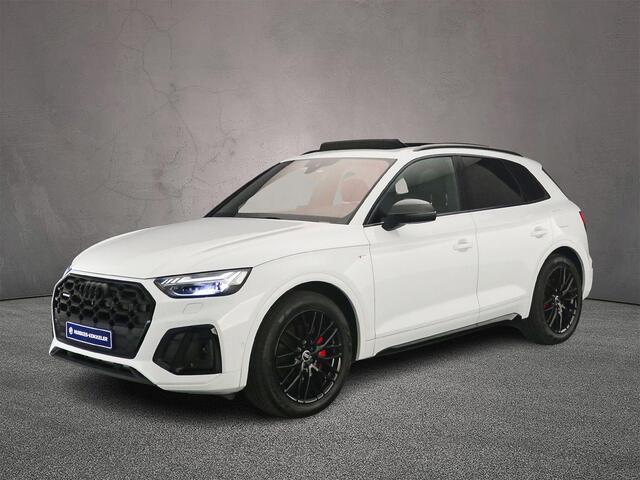 Audi Q5 50 TFSI e S edition Competition | Trekhaak | Luchtvering | Adaptieve Cruise | Panorama Dak | Camera | B&O 3D | Head-up | City-pakket | Tour pakket | Stoelen-pakket |