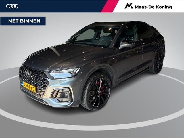 Audi Q5 Sportback 50 TFSI e 299pk S edition Competition · 360 gr Camera · Apple/Android Car Play · Adaptive Cruise Control · 21'' Velgen · Alarmklasse 3+5 · Garantie t/m 10-03-2027 of 100.000km