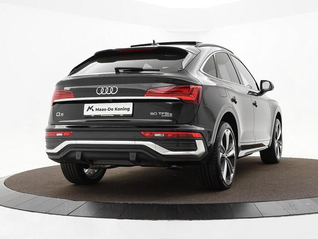 Audi Q5 Sportback 50 TFSIe 299pk S-tronic S edition · Camera · Panoramadak · Apple/Android Car Play · Navigatie · Elek. Achterklep · Stoelverwarming ·