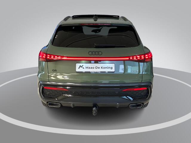 Audi Q5 S Line 299PK e-hybrid quattro · Panoramadak · 360°Camera · Trekhaak Drive select · Garantie t/m 18-03-2031 of 100000km.