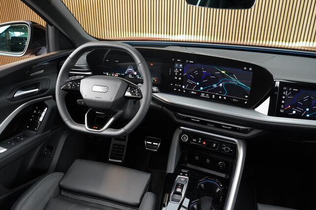Audi Q5 Sportback 2.0TFSI/299pk e-hybrid Quattro S-Line Edition One|2026|Panoramadak|21"AudiSport|Cruise+ACC|Trekhaak|Head-up|B&O|Leer|Winterpakket|Blindspot|Carplay/AndroidAuto