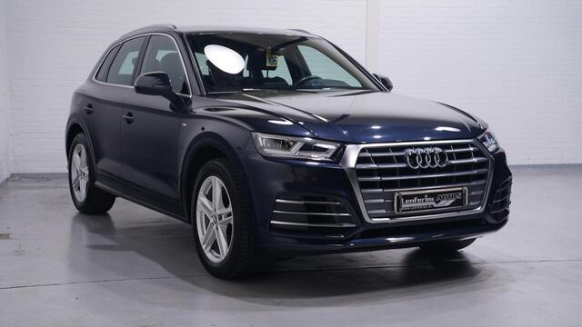 Audi Q5 35 TDI quattro S edition NAP 2e eigen. Led-koplampen half-lederen bekleding DAB ontvangst stuurbediennig cruise-controle climate-controle allu-dakrails 19"-lmv Navi S-Line int. 1e Eigenaar NAP Rijklaar!