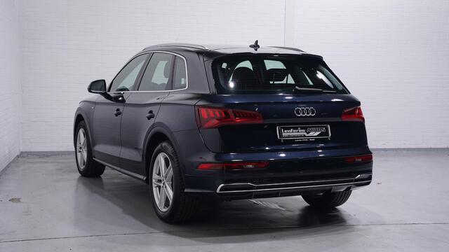 Audi Q5 35 TDI quattro S edition NAP 2e eigen. Led-koplampen half-lederen bekleding DAB ontvangst stuurbediennig cruise-controle climate-controle allu-dakrails 19"-lmv Navi S-Line int. 1e Eigenaar NAP Rijklaar!