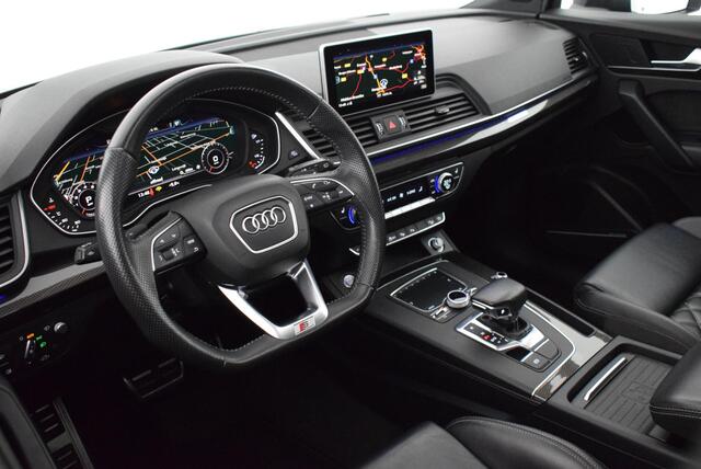 Audi Q5 2.0 TFSI 252pk quattro 2x S-Line Black Edition Luchtvering Trekhaak Camera Head-Up B&O Massage Keyless Stoelverwarming Panoramadak