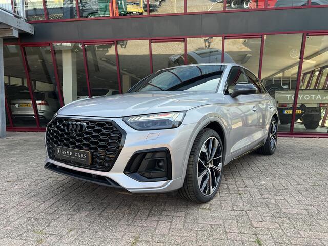 Audi Q5 Sportback 55 TFSI e S edition | Audi Sport | Luchtvering | Matrix LED | Pano | Keyless | Camera | PDC | ACC | Leder |
