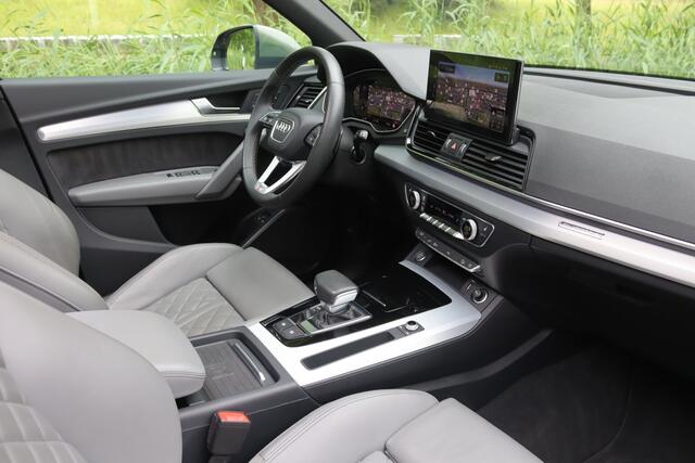 Audi Q5 50 TFSI e S-Line Pano/Matrix LED/Keyless/Leder/Elek. stoelen+mem/Camera/MMI+/Virtual Cockpit/ACC