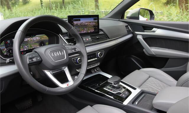 Audi Q5 50 TFSI e S-Line Pano/Matrix LED/Keyless/Leder/Elek. stoelen+mem/Camera/MMI+/Virtual Cockpit/ACC