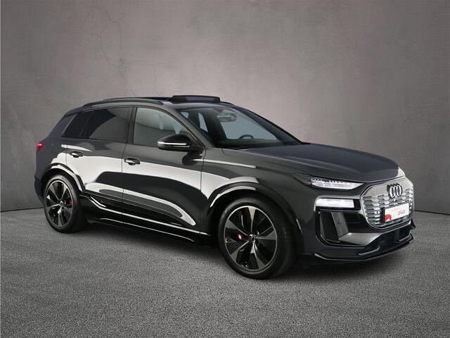 Audi Q6 SQ6 e-tron Edition One 490PK | Pano | B&O | Top-View | Head-Up | 21-Inch | Matrix | Carbon | MMI Pro | Stoelverwarming Voor + Achter |