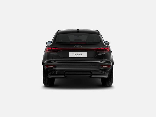 Audi Q6 Sportback e-tron S edition 252 PK · Exterieurpakket zwart · Rood gespoten remzadels · Warmtewerend glas donker tint
