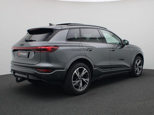 Audi Q6 e-tron Launch edition 83 kWh 252PK Panoramadak, Trekhaak, Keyless, Warmtepomp, 360gr. Camera, Stoelverwarming, LED Plus, Elektr. Achterklep, 20" LM Velgen