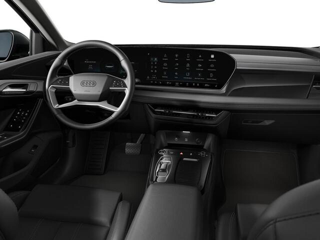 Audi Q6 e-tron Advanced edition 252 PK · Trekhaak, mechanisch draaibaar · Sportstoel zwart leder-kunstl.