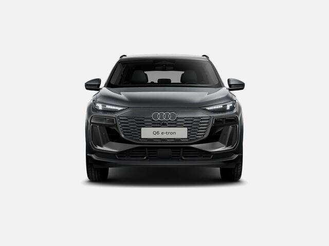 Audi Q6 e-tron Advanced edition 252 PK · Trekhaak, mechanisch draaibaar · Sportstoel zwart leder-kunstl.