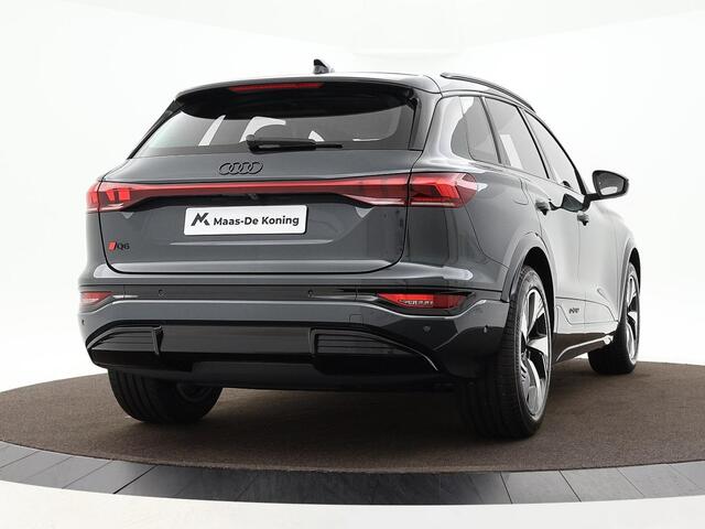 Audi Q6 e-tron S edition (B1) e-tron perf 225kW/306pk 100Kwh Hat Audi Q6 e-tron S edition performance 100 kWh · Luchtvering · Adaptive cruise control · Camera's rondom
